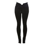 Calca-Isabel-Marant-Couro-Preta-