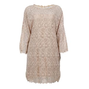 Vestido Valentino Renda Bege