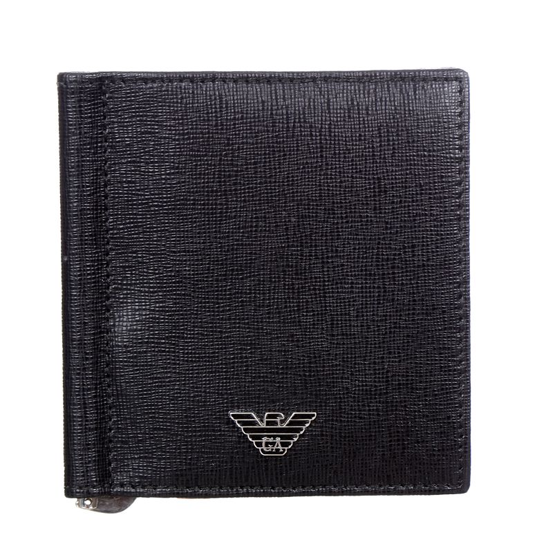 Carteira-Emporio-Armani-Couro-Preta