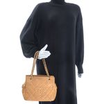 Bolsa-Chanel-Petite-Shopping-Timeless-Tote-Caviar-Bege