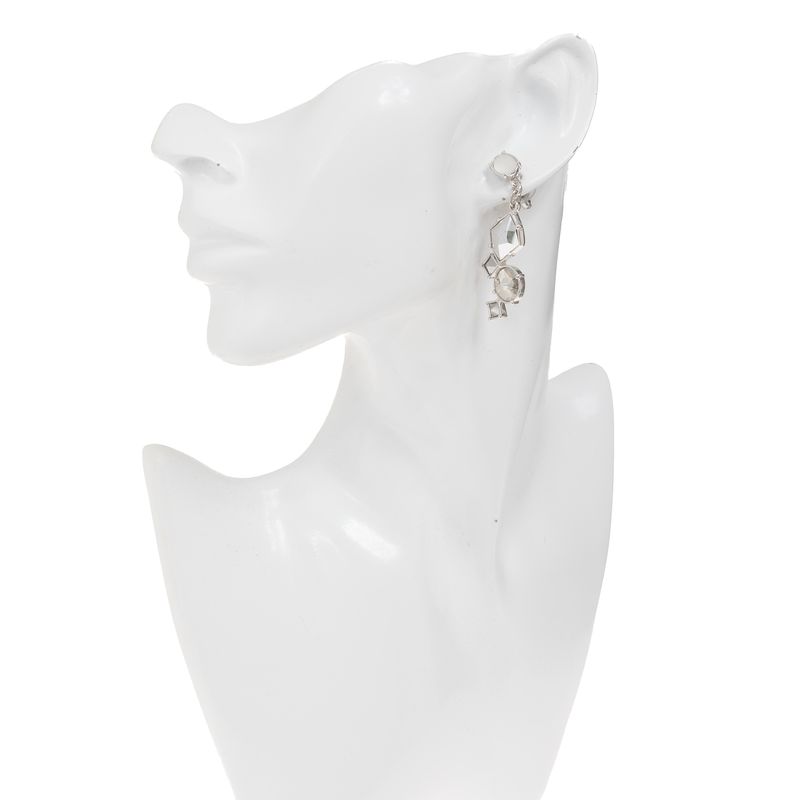 Brinco-Swarovski-Pendente-Diverso-Prateado