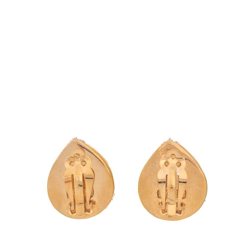 Brinco-de-Pressao-Swarovski-Formato-Gota-com-Cristal-Verde
