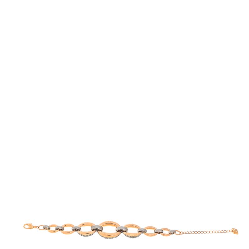 Pulseira-Swarovski-Circlet-com-Rose-e-Chumbo-