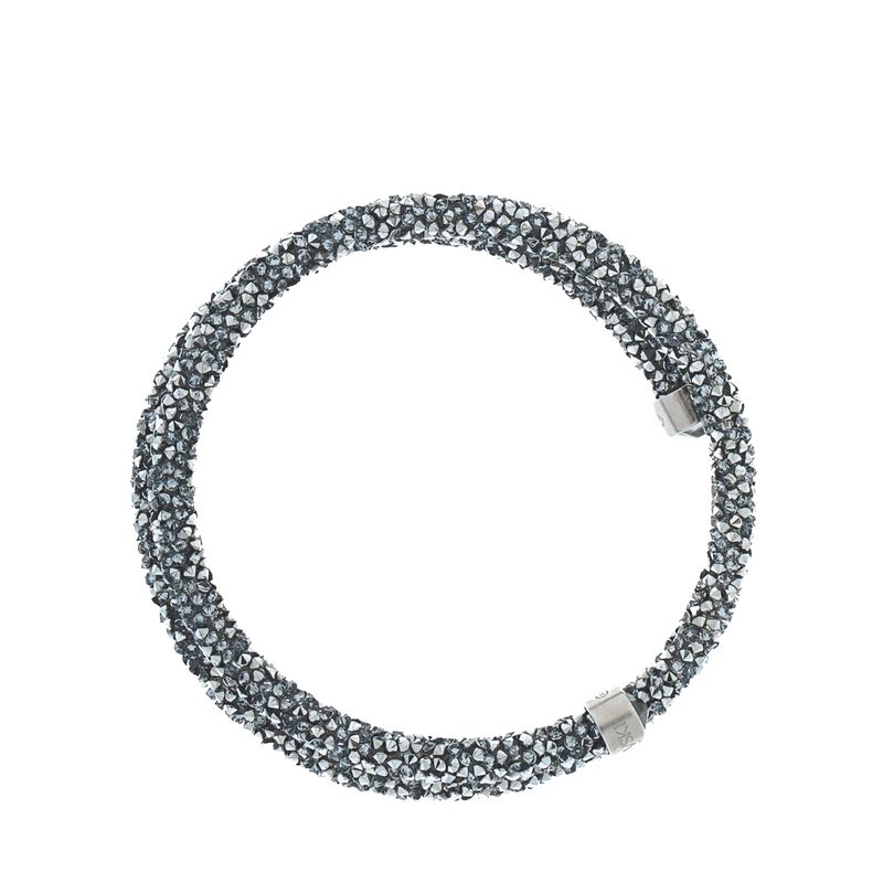 Pulseira-Swarovski-Stardust-Cristais-Cinzas