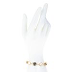 Pulseira-Swarovski-Discos-com-Cristais-Pretos-e-Transparentes