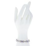 Pulseira-Givenchy-Prateada-com-Cristais-Roxos
