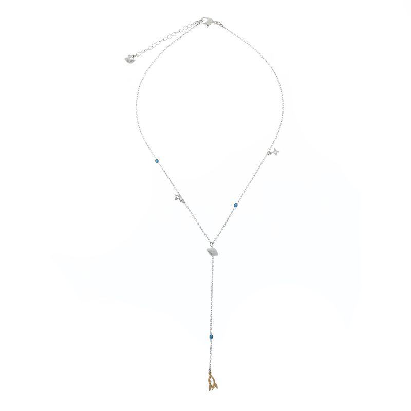 Colar-Swarovski-Foguete-Prateado