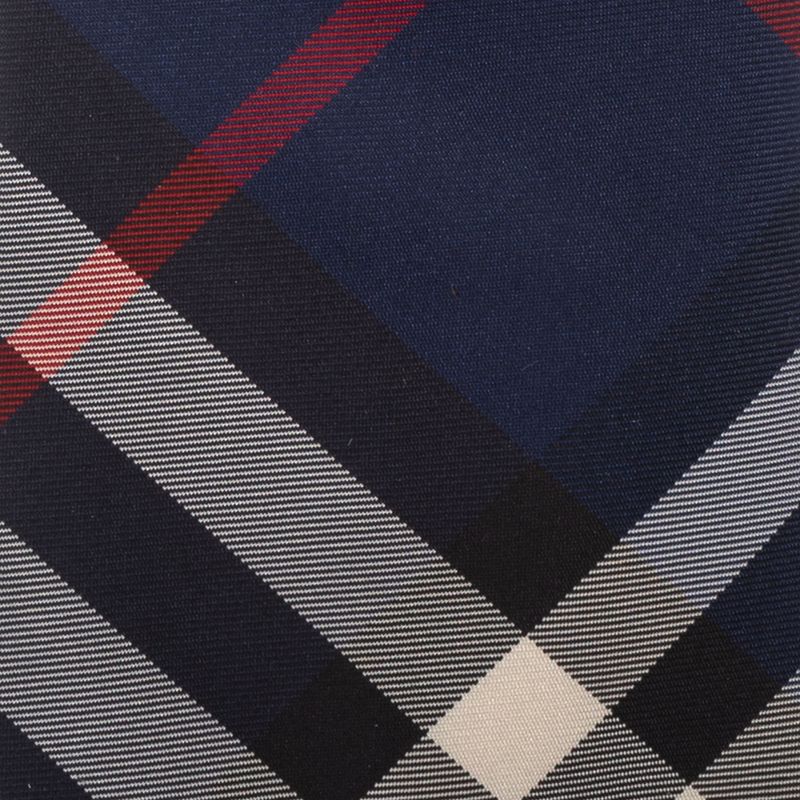 Gravata-Burberry-Vintage-House-Check-Azul