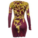 Vestido-Matthew-Williamson-Manga-Longa-Estampado