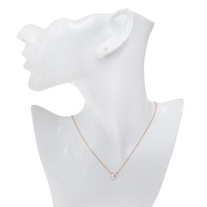 Colar Swarovski Ponto de Luz Rosé