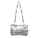 Bolsa-Carina-Duek-Laco-Couro-Prateado-