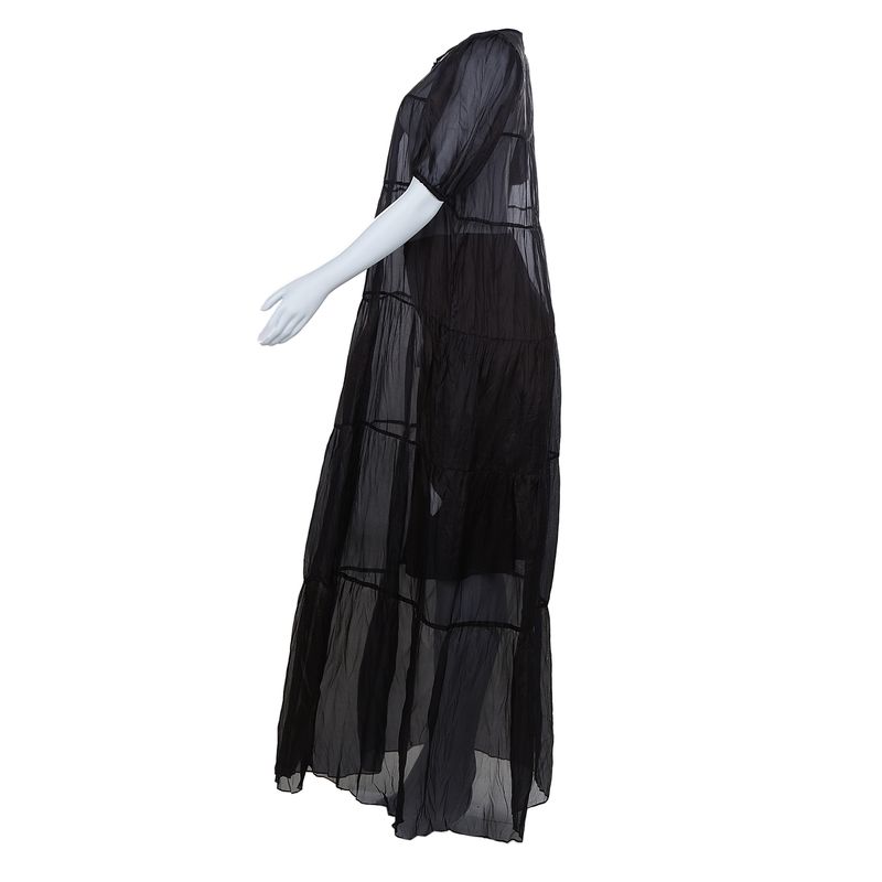Vestido-Carol-Bassi-Transparencia-Preto-