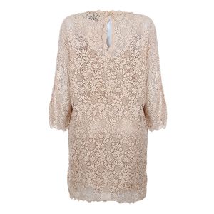 Vestido Valentino Renda Bege