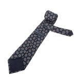 Gravata-Burberry-Vintage-Seda-Arabescos-Marinho