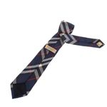 Gravata-Burberry-Vintage-House-Check-Azul