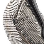 Bolsa-Jimmy-Choo-Malha-Metalica-Prateada