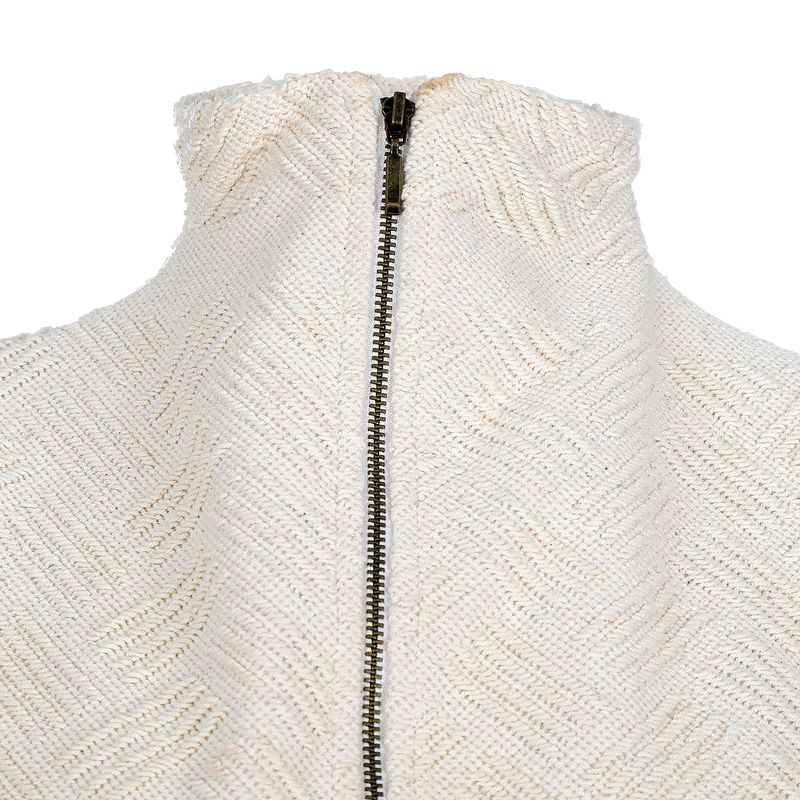 Casaco-Gaya-Ziper-Creme-Texturizado-