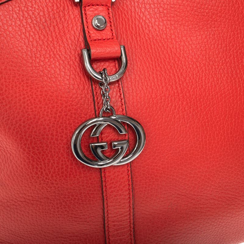 Bolsa-Gucci-Dome-Satchel-Couro-Coral