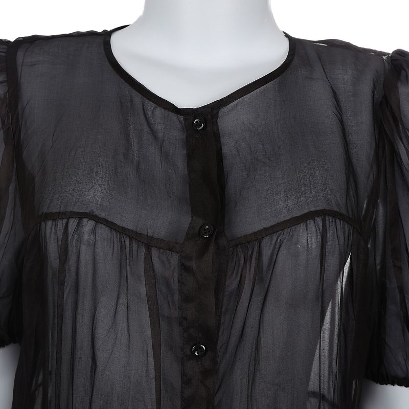 Vestido-Carol-Bassi-Transparencia-Preto-