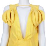 Vestido-Adriana-Degreas-Linho-Amarelo-
