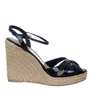 Anabela Gucci Verniz Preto