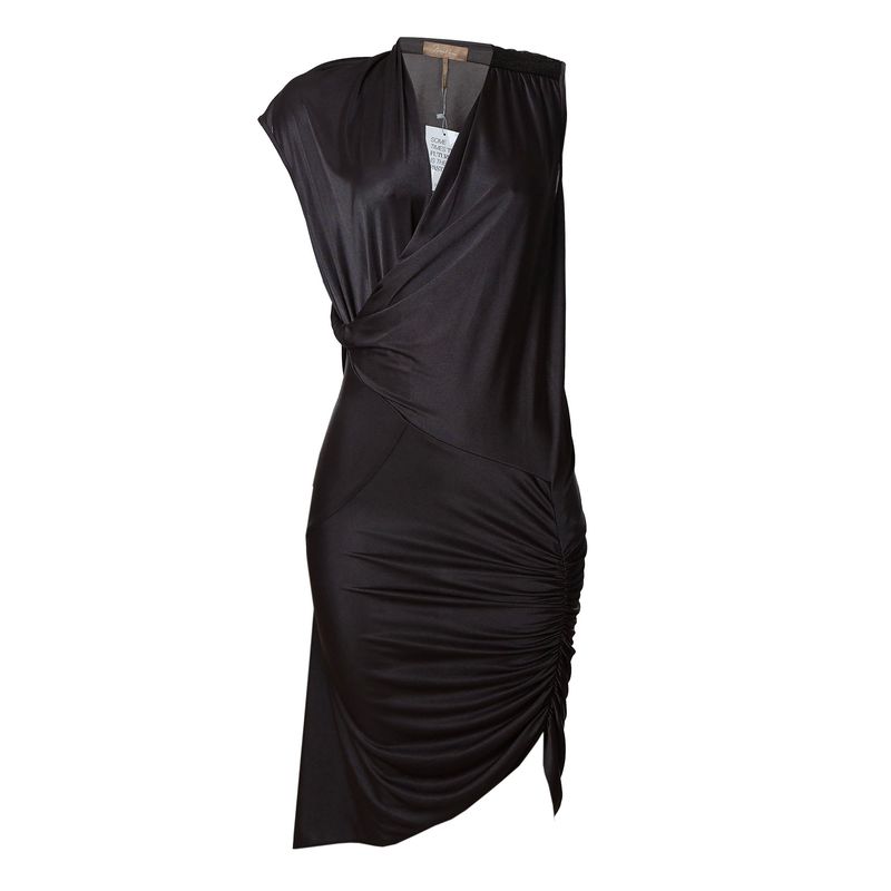 Vestido-Max-Azria-Recortes-Verde-