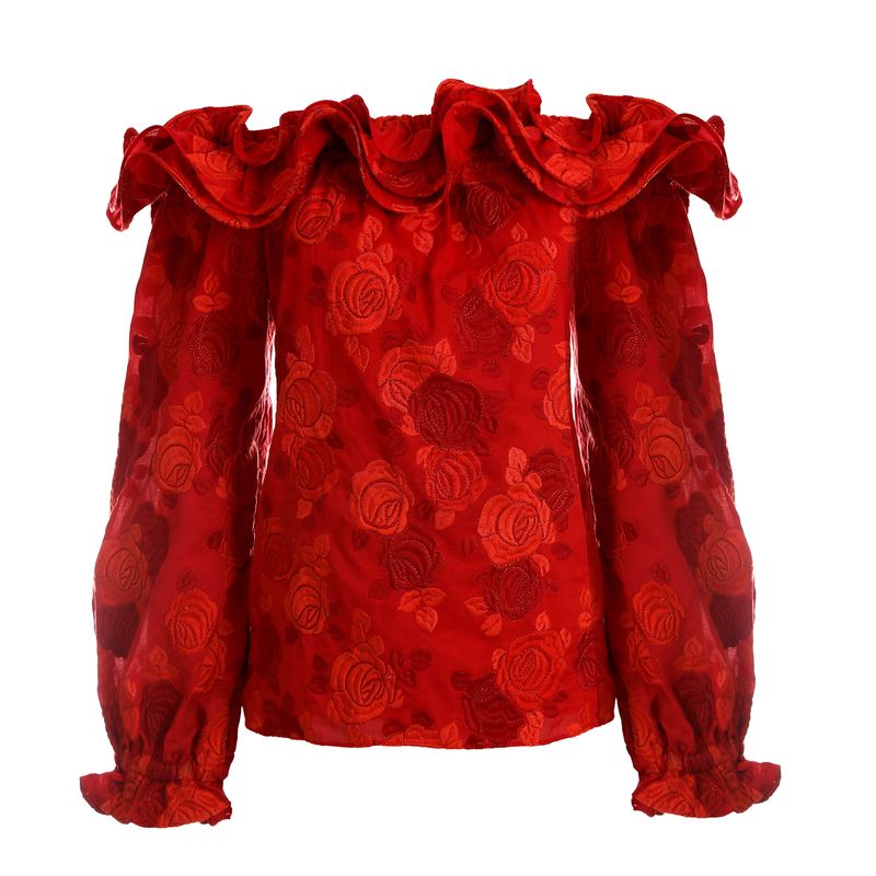 Blusa-Cris-Barros-Estampa-Rosas-Vermelha-