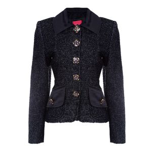 Blazer Christian Lacroix Botões Azul