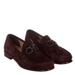 Mocassim-Salvatore-Ferragamo-Camurca-Marrom
