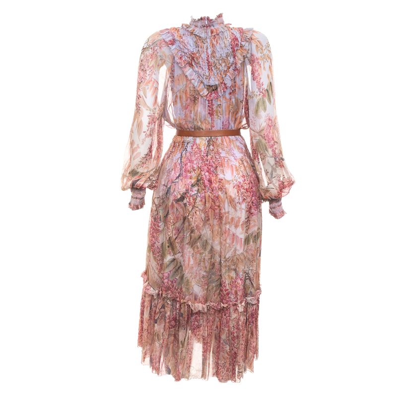 Vestido-Zimmermann-Midi-Botanica-Seda-Floral