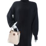 Bolsa-Tory-Burch-Bucket-Canvas-Bege