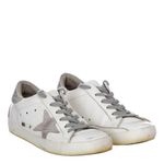Tenis-Golden-Goose-Super-Star-Branco-e-Prateado