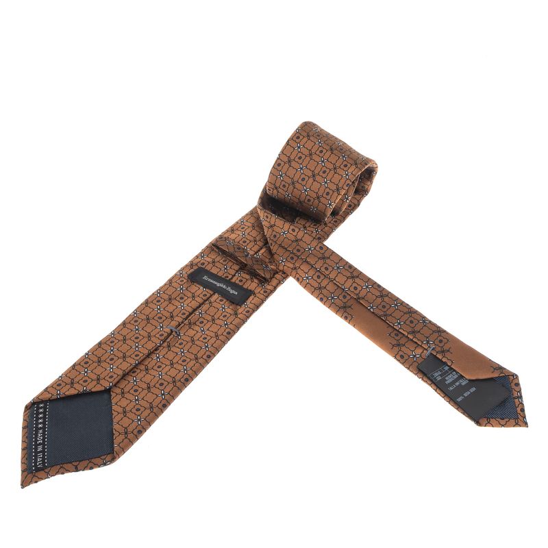 Gravata-Ermenegildo-Zegna-Marrom