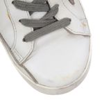Tenis-Golden-Goose-Super-Star-Branco-e-Prateado