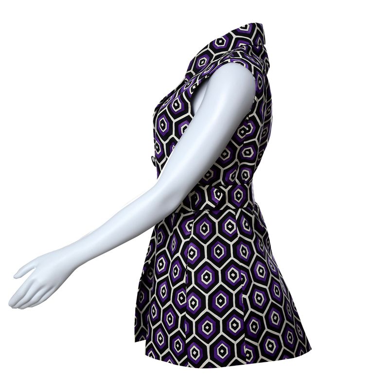 Colete-Prada-Estampado-Roxo-