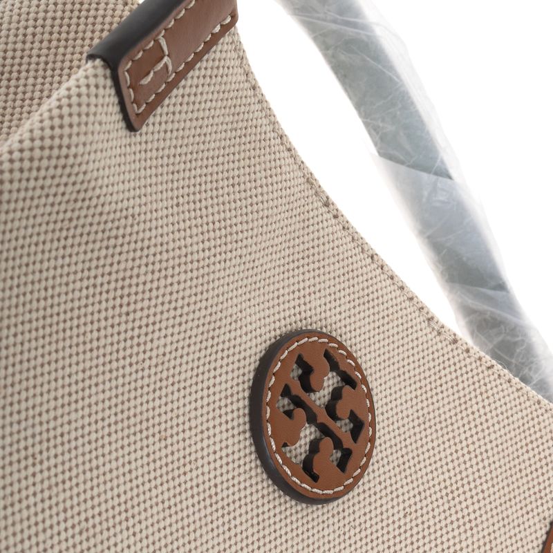 Bolsa-Tory-Burch-Bucket-Canvas-Bege