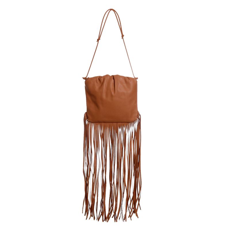 Bolsa-Bottega-Veneta-Franjas-Couro-Terracota-