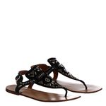 Rasteira-Valentino-Couro-Preto-e-Aplicacoes-