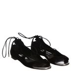 Sandalia-Rasteira-Jimmy-Choo-Amarracao-Camurca-Preta
