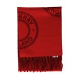 Cachecol-Burberry-Cashmere-Estampado-Vermelho