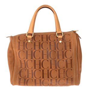 Bolsa Carolina Herrera Andy 7 Couro Marrom