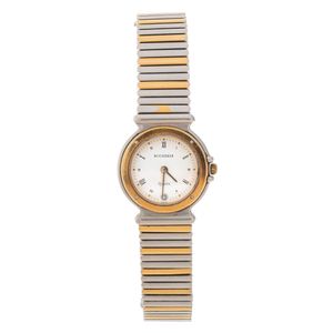 Relógio Vintage Prateado e Dourado