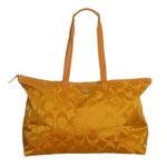 Bolsa-Coach-Canvas-Amarela-
