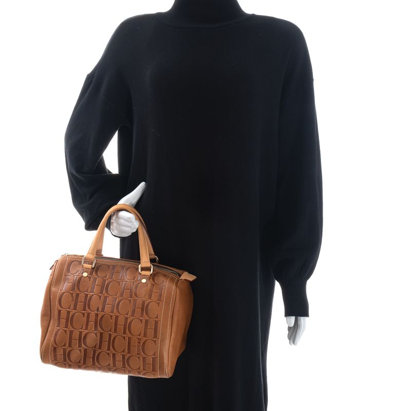 Bolsa-Carolina-Herrera-Andy-7-Couro-Marrom