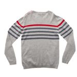 Sueter-Burberry-Infantil-Cinza-Listrado-