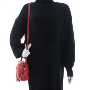 Bolsa Gucci Soho Disco Vermelha