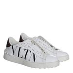Tenis-Valentino-Garavani-Couro-Branco-e-Metalizado-