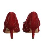 Scarpin-Dolce---Gabbana-Taormina-Renda-Vermelho-