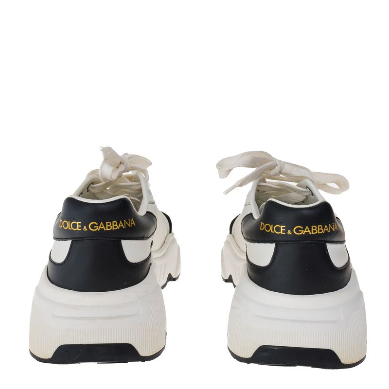 Tenis-Dolce---Gabbana-Daymaster-Couro-Branco