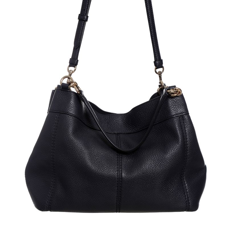 Bolsa-Coach-Couro-Grafite-